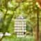 Glitzhome® 18.75" Solar Lit Beaded Wind Chimes, 2ct.